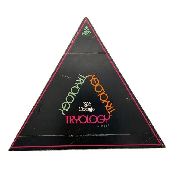 The Chicago Tryology Vintage 1978 Real Estate Board Game Complete Set by Osobo - Picture 5 of 7